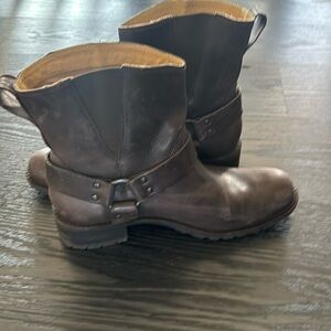 L.L. Bean Brown Combat & Moto Boots